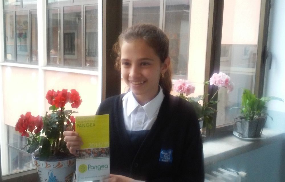 Mirela Langa clasificada para la fase internacional del Concurso de matem&aacute;ticas Pangea