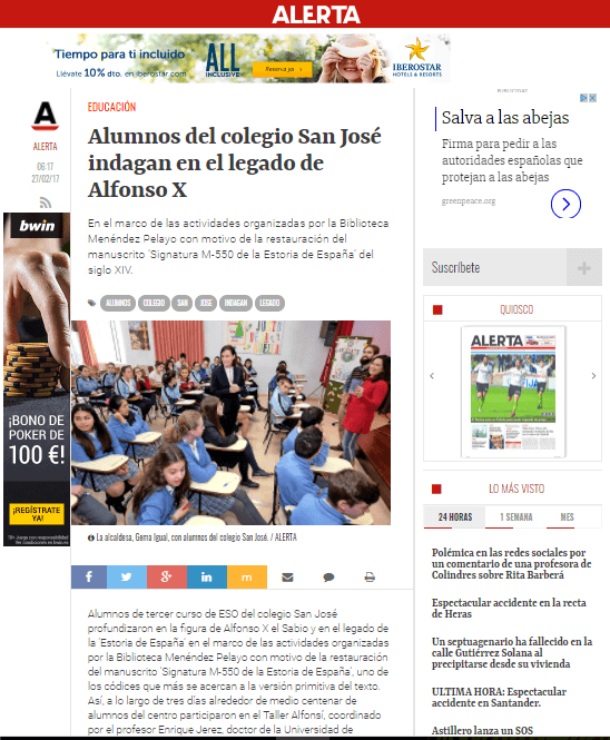 noticia taller alfonsi alerta
