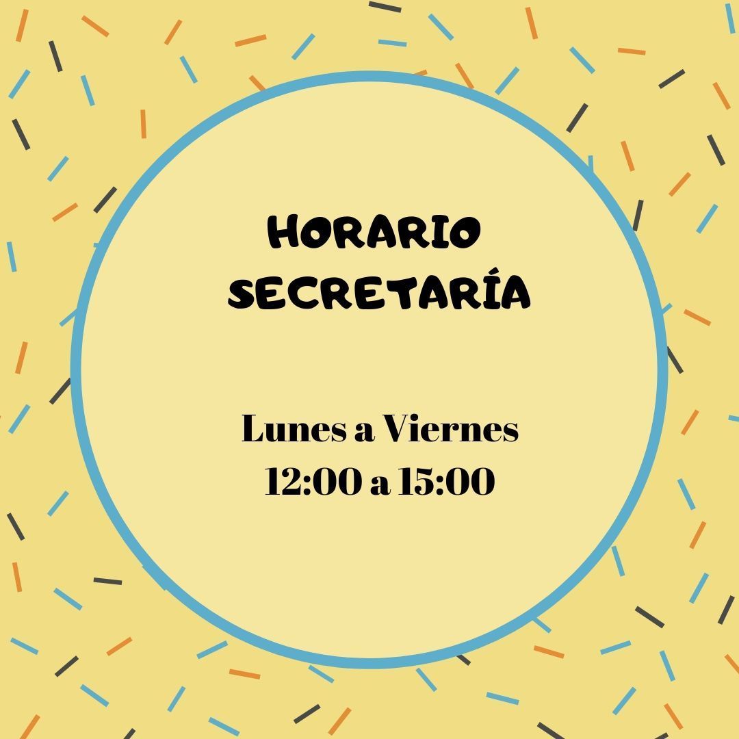 HORARIO SECRETAR&Iacute;A