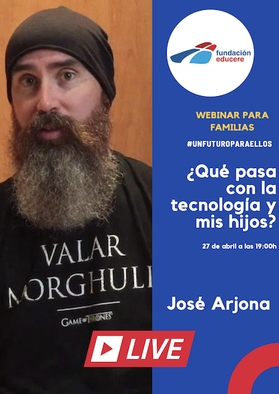 Webinar familias Tecnologia